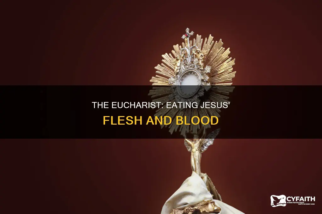 do we eat jesus in the eucharist catholic
