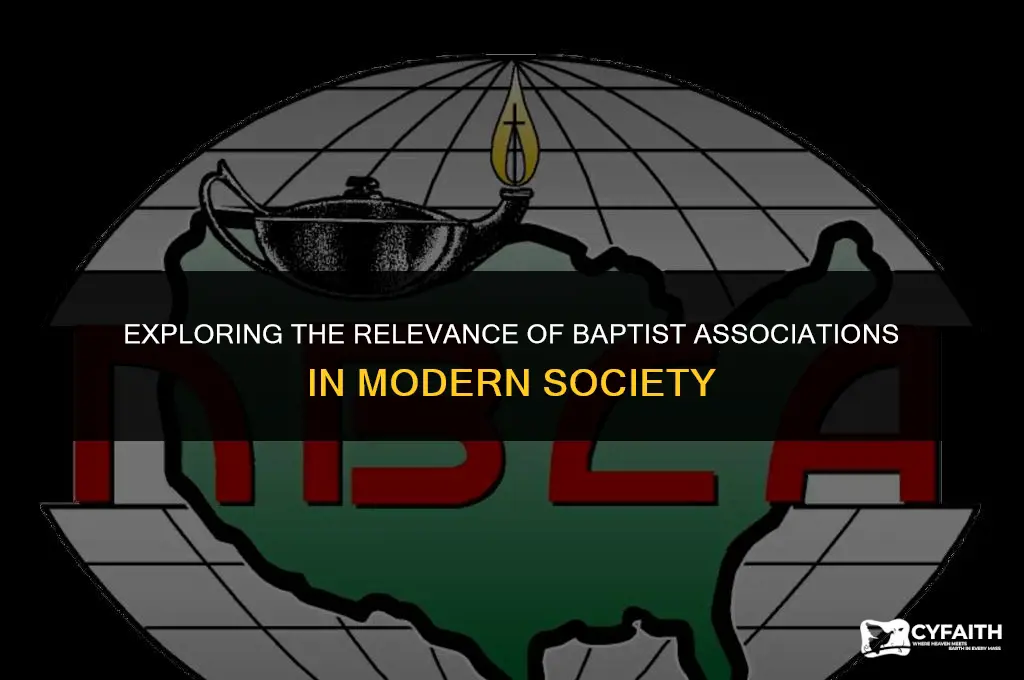do we need baptist associations