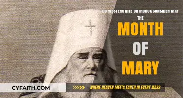 May as Mary's Month in Western Rite Orthodox Tradition