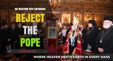 Western Rite Orthodox: Their Stance on Papal Authority Explained