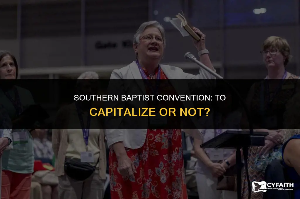 do you capitlize southern baptist
