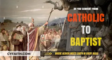 How to Convert from Catholicism to Baptist Faith