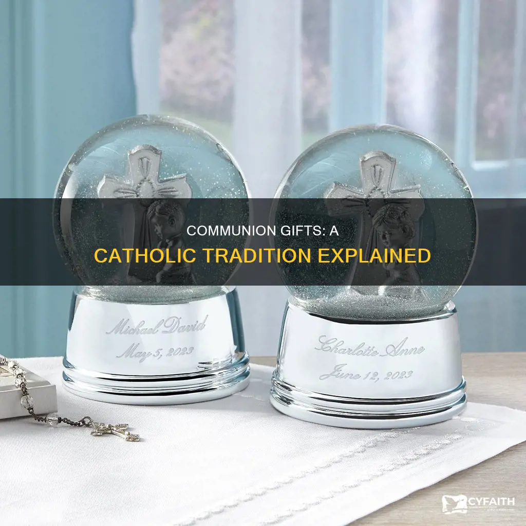 do you give gift for catholic communion