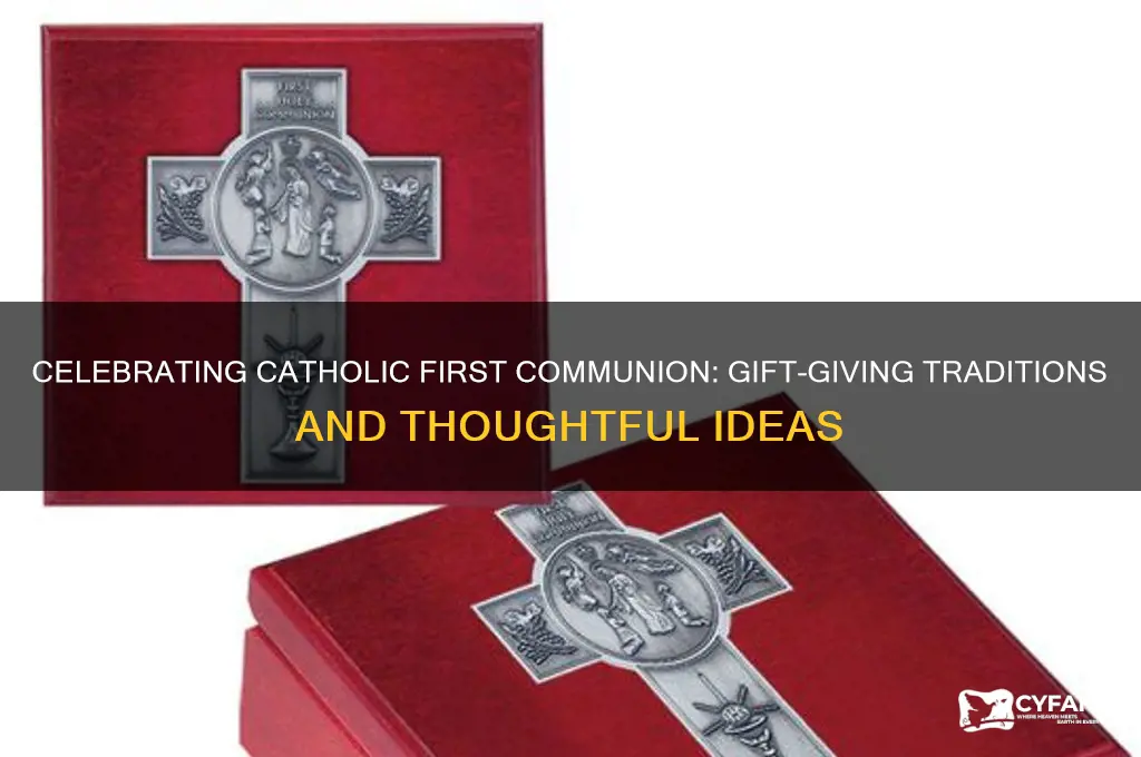 do you give gifts for a catholic first communion