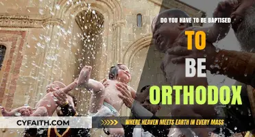 Baptism and Orthodoxy: Is It a Requirement to Be Orthodox?