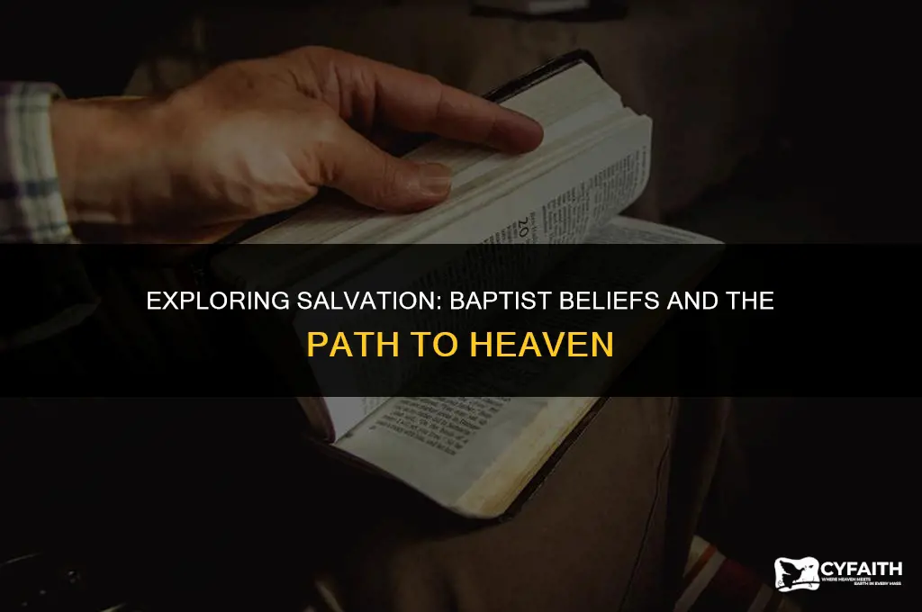 do you have to be baptist to go to heaven