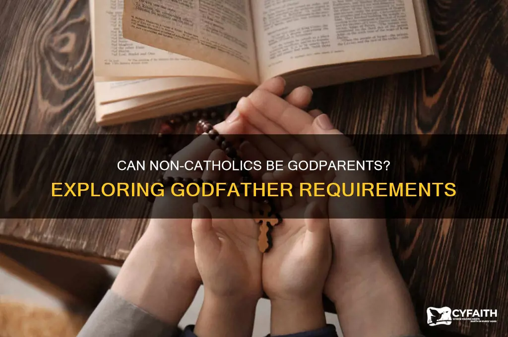 do you have to be catholic to be a godfather
