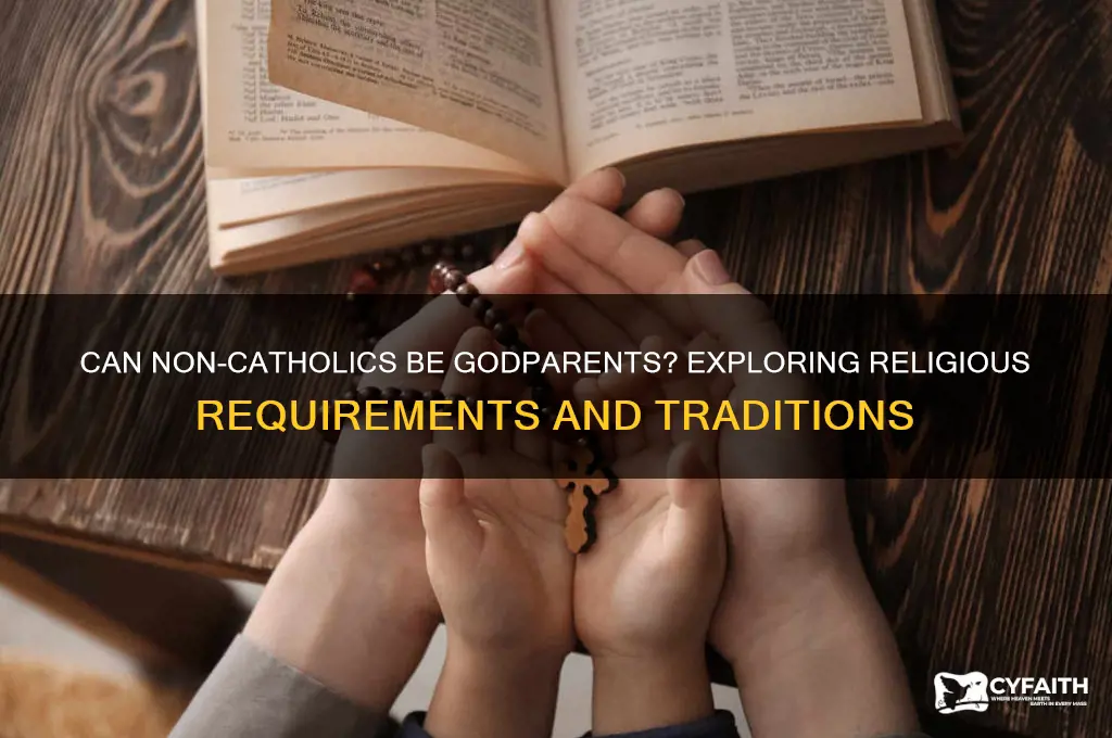 do you have to be catholic to be godparents