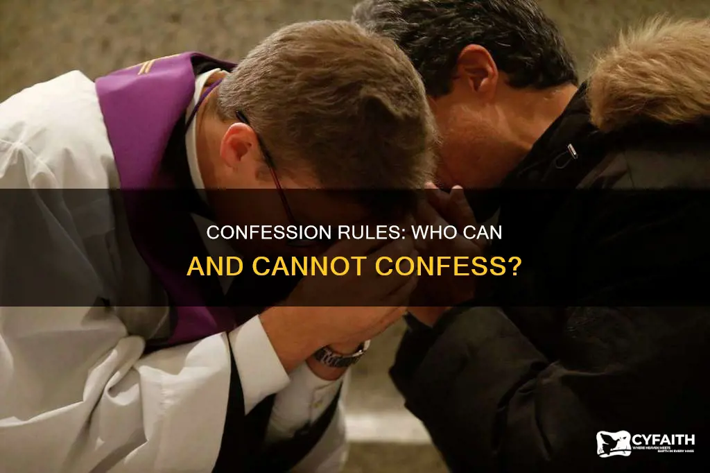 do you have to be catholic to confess