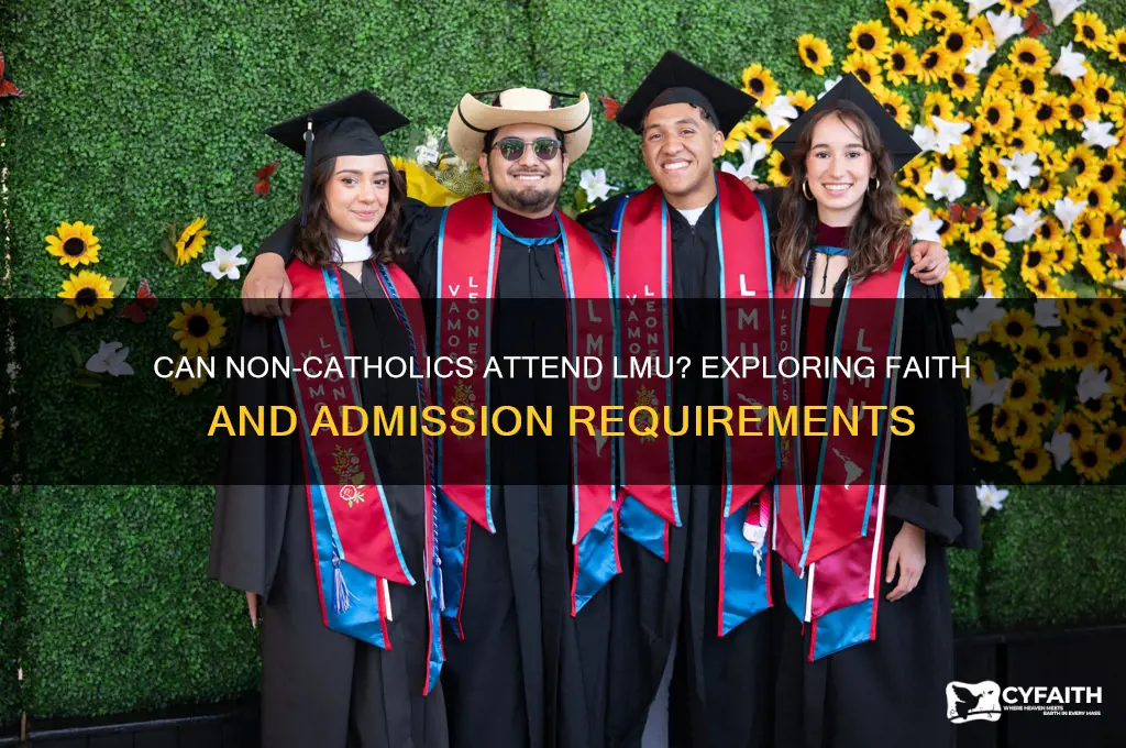 do you have to be catholic to go to lmu