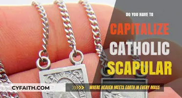 The Catholic Scapular: To Capitalize or Not?