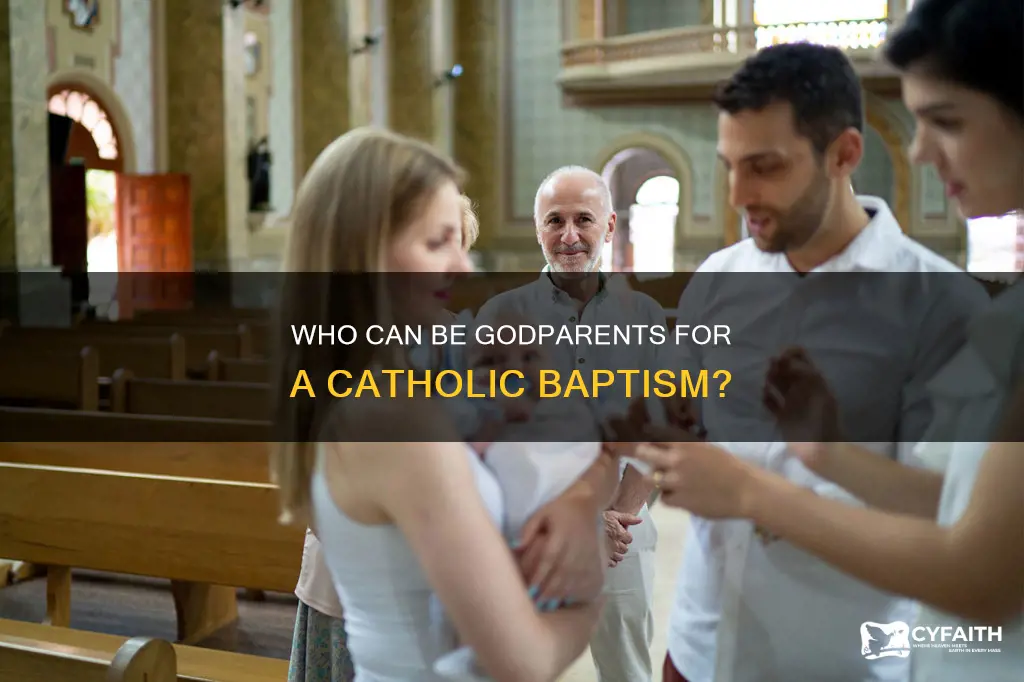 do you have to choose godparents catholic baptism