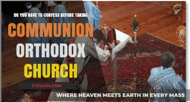 Confession Before Communion: Orthodox Church Practices Explained