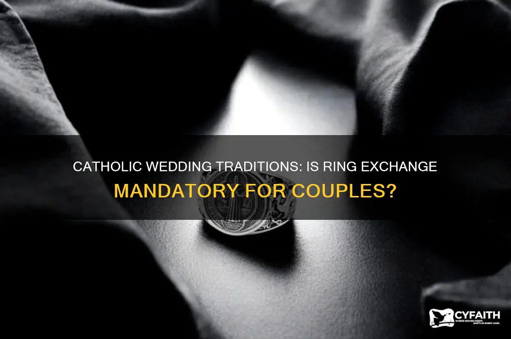do you have to do a ring exchange catholic