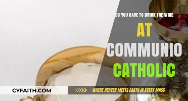 Catholic Communion: Must You Drink the Wine? Exploring Traditions and Beliefs