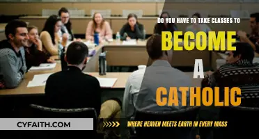 Becoming Catholic: Are Classes Required for Conversion?