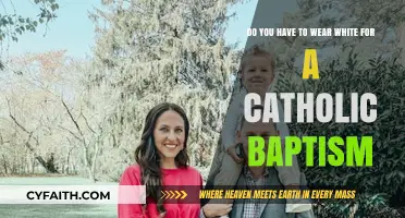 Catholic Baptism Attire: Must You Wear White? Unraveling Traditions