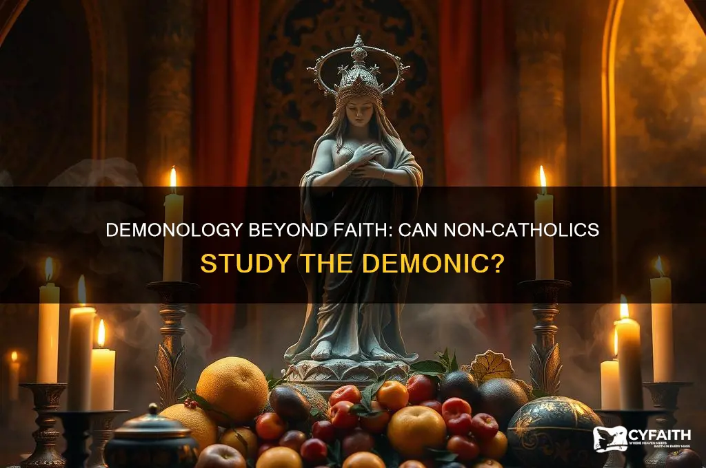 do you havee to bee catholic to be a demonologist