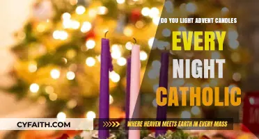 Lighting Advent Candles: Catholic Nightly Tradition