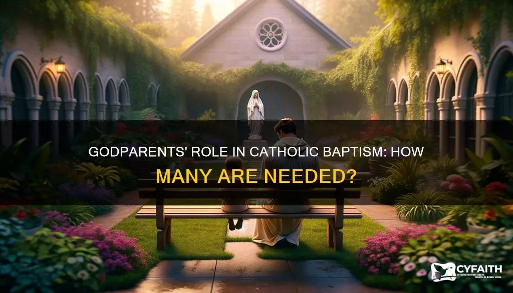 do you need 2 godparents catholic baptism