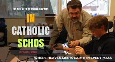 Teaching Licenses: Catholic School Requirements