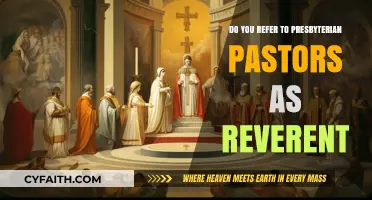Reverend or Pastor? Addressing Presbyterian Clergy with Respect and Accuracy
