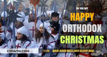 Celebrating Orthodox Christmas: Do You Say 'Happy Orthodox Christmas'?