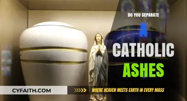 Separating Catholic Ashes: Is It Allowed?