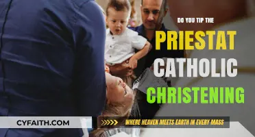 Tipping Etiquette for Catholic Christening
