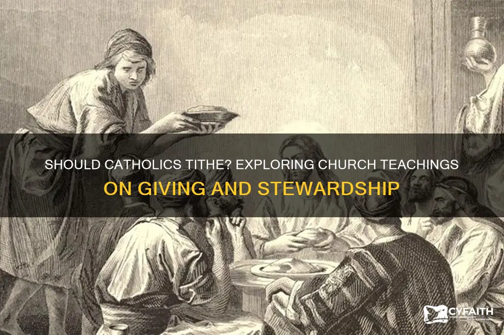 do you tithe catholic