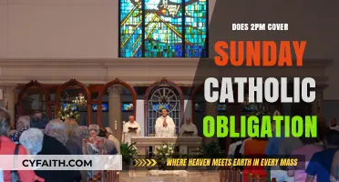 Attending Sunday Mass: Exploring Catholic Obligations and 2PM