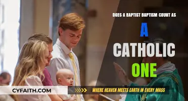 Baptist vs. Catholic Baptism: Are They Interchangeable or Distinct?