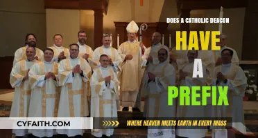 The Deacon's Prefix: Catholic Clergy's Formal Address