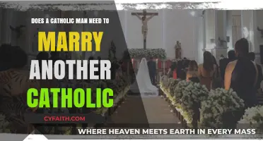 Catholic Marriage: Must a Catholic Man Marry Within the Faith?