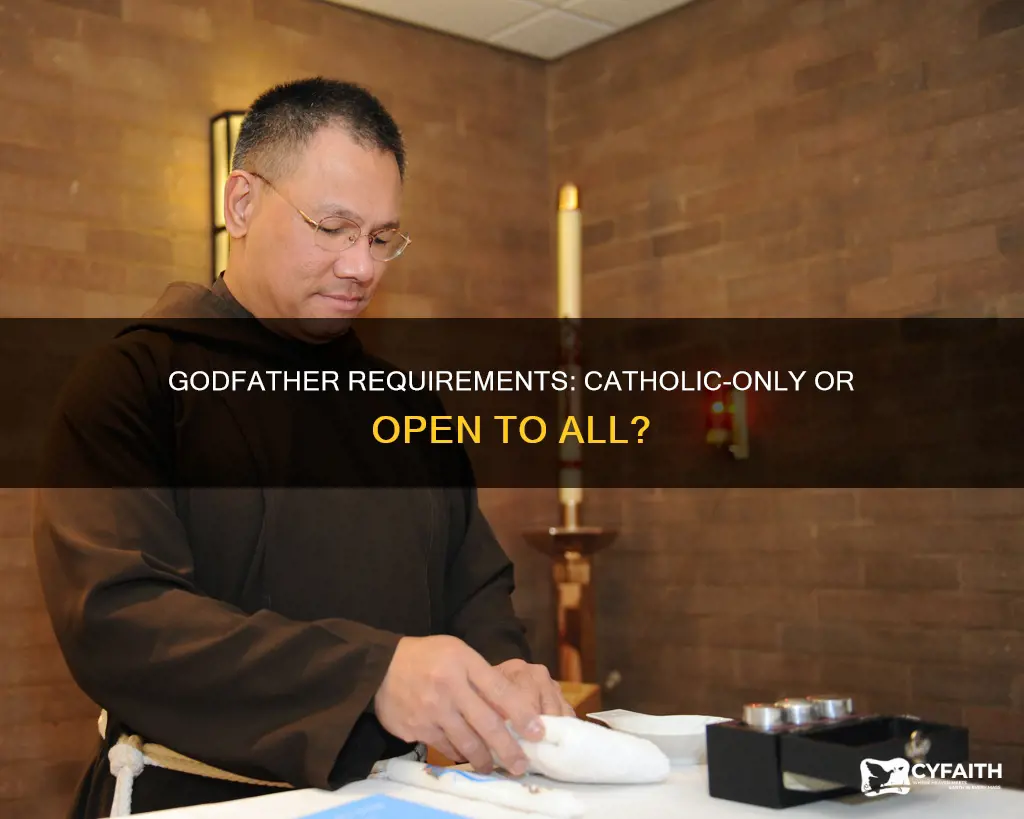 does a godfather have to be catholic
