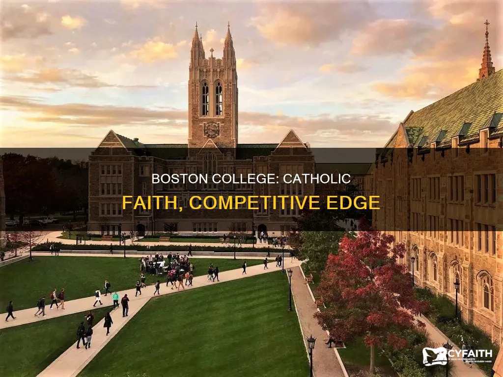 does being catholic help boston college