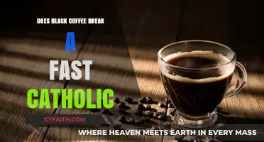 Black Coffee and Fasting: What Catholics Should Know