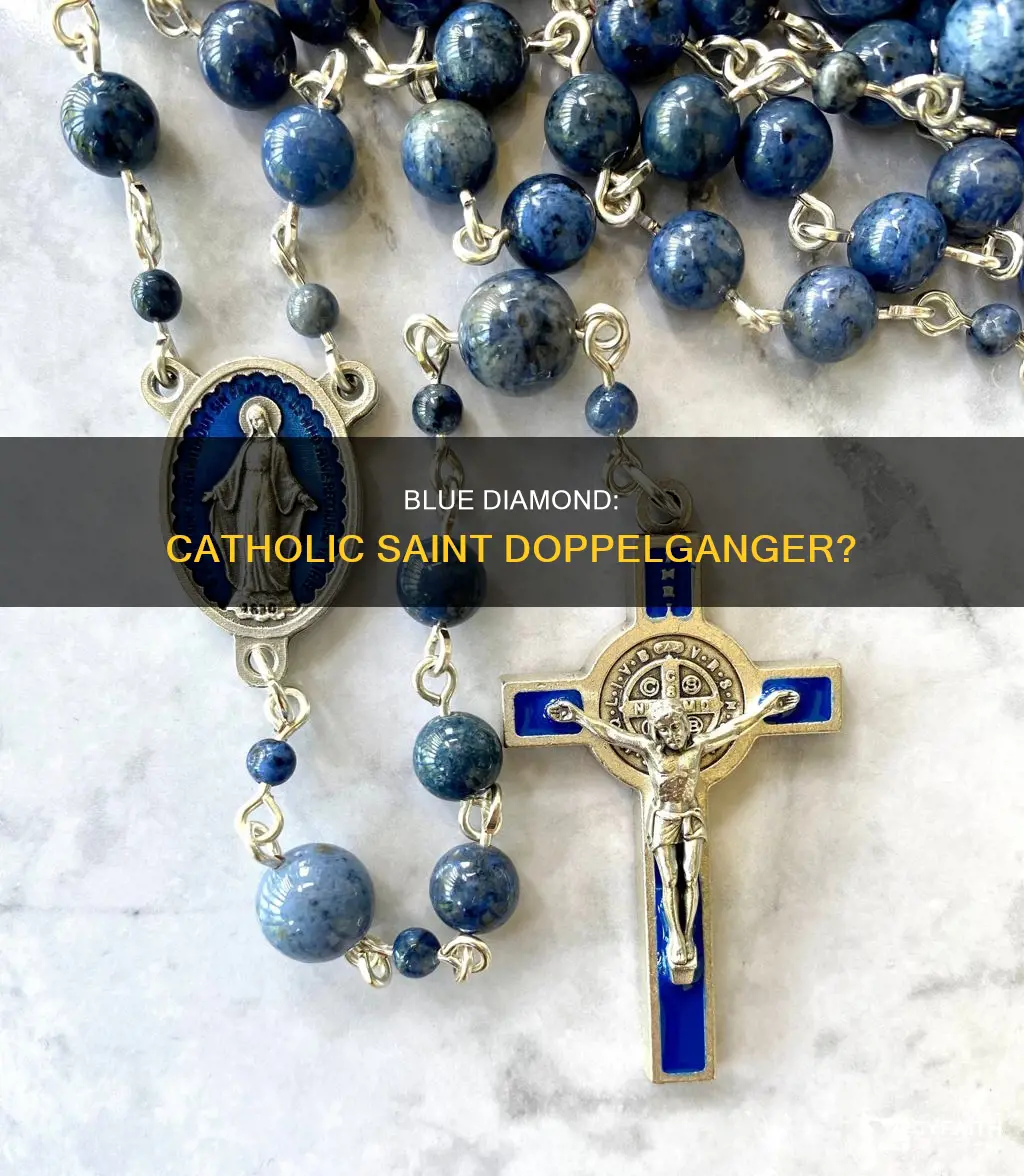 does-blue diamond look like-a catholic saimt