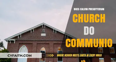 Calvin Presbyterian Church's Communion Practices: What You Need to Know