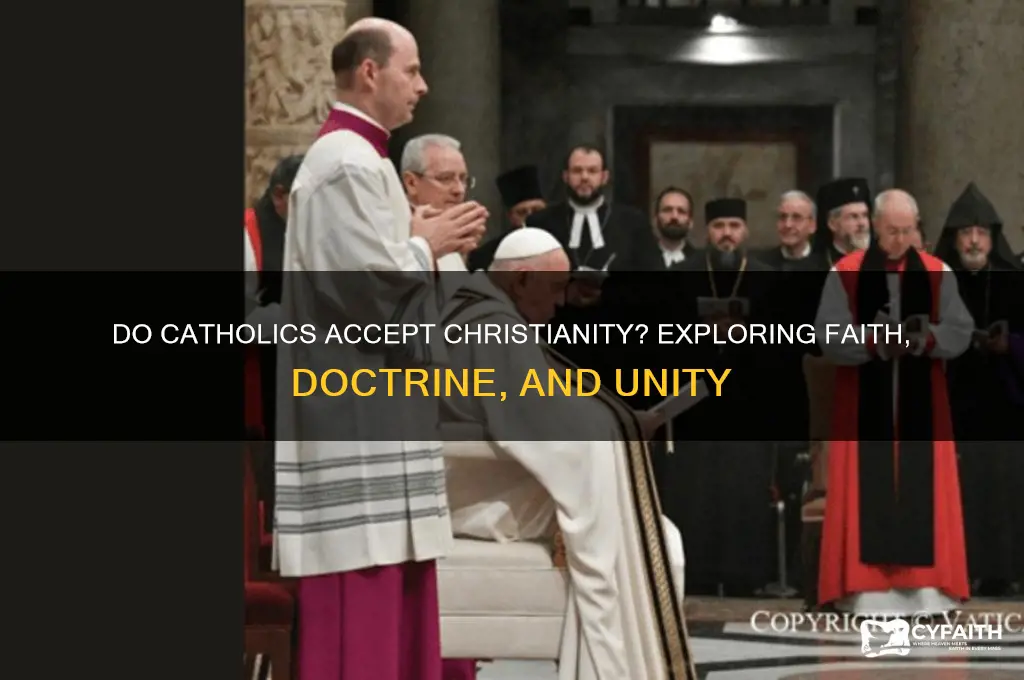 does catholic accept christianity