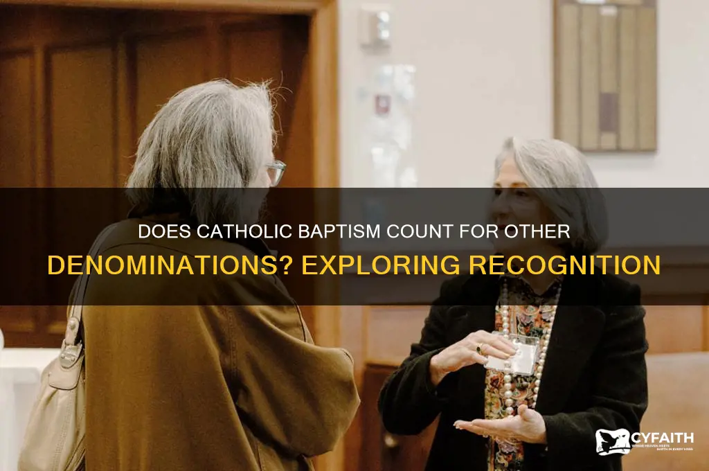 does catholic baptism count