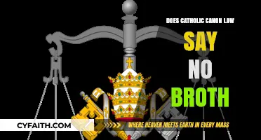 Can Catholics Consume Broth? Canon Law Explained