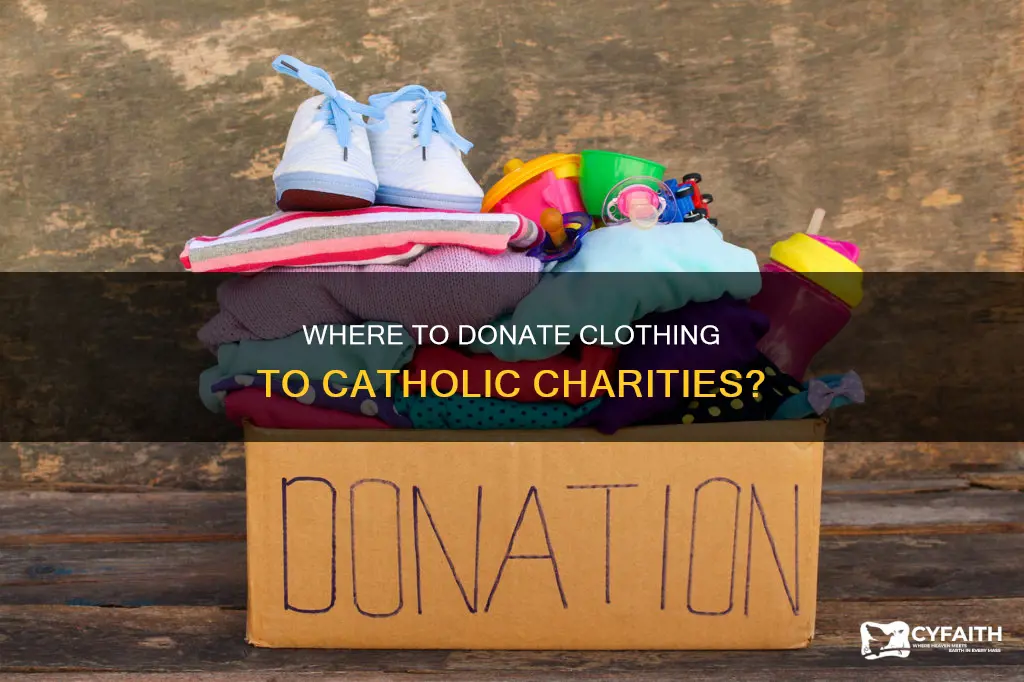 does catholic charities accept clothing donations