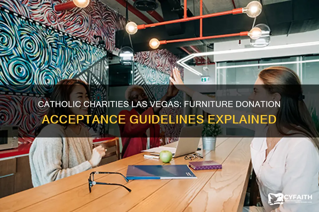 does catholic charities accept furniture donations in las vegas