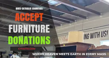 Donating Furniture: Catholic Charities' Stance