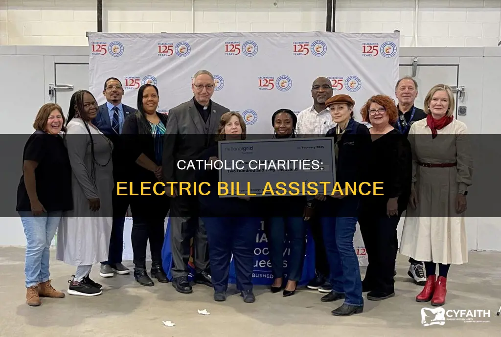 does catholic charities help with electric bill
