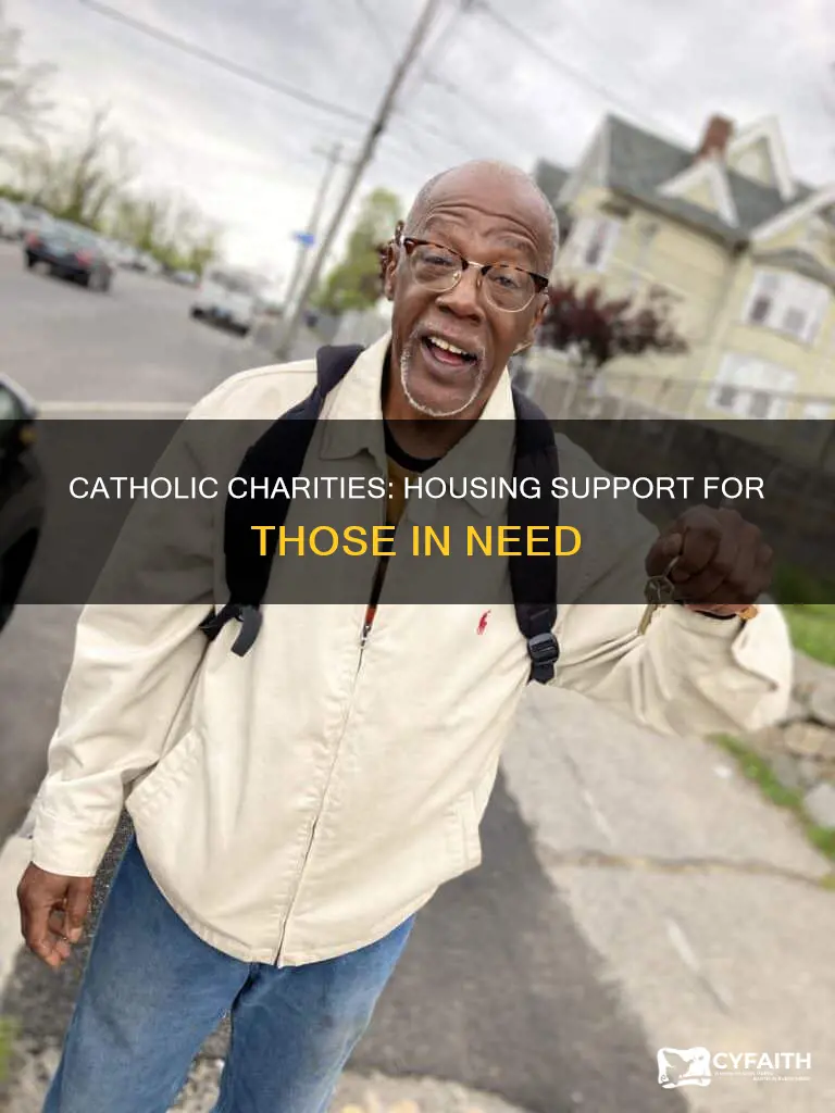 does catholic charities help with housing