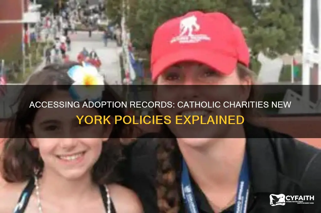 does catholic charities in new york give adoption records