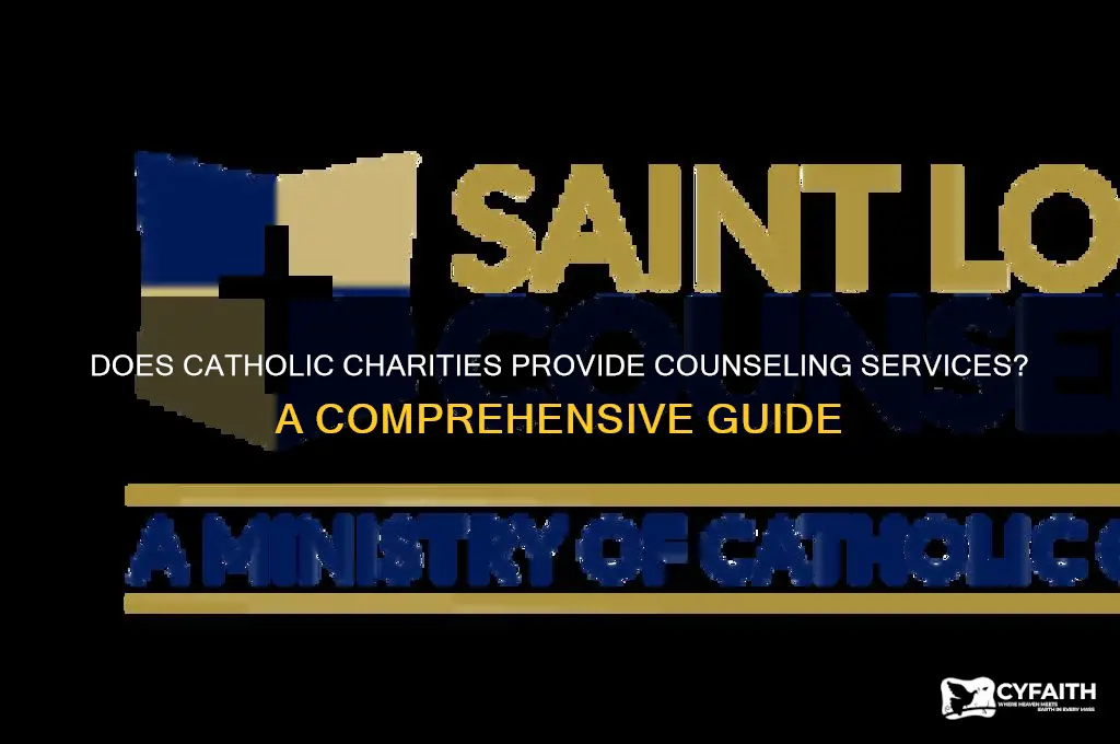 does catholic charities offer counseling