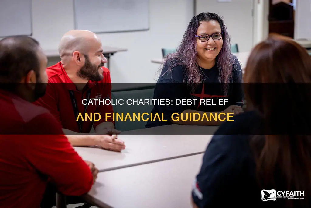 does catholic charitites help with debt